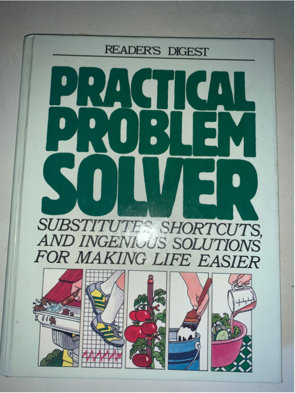 Reader's Digest Practical Problem Solver One Size White Green